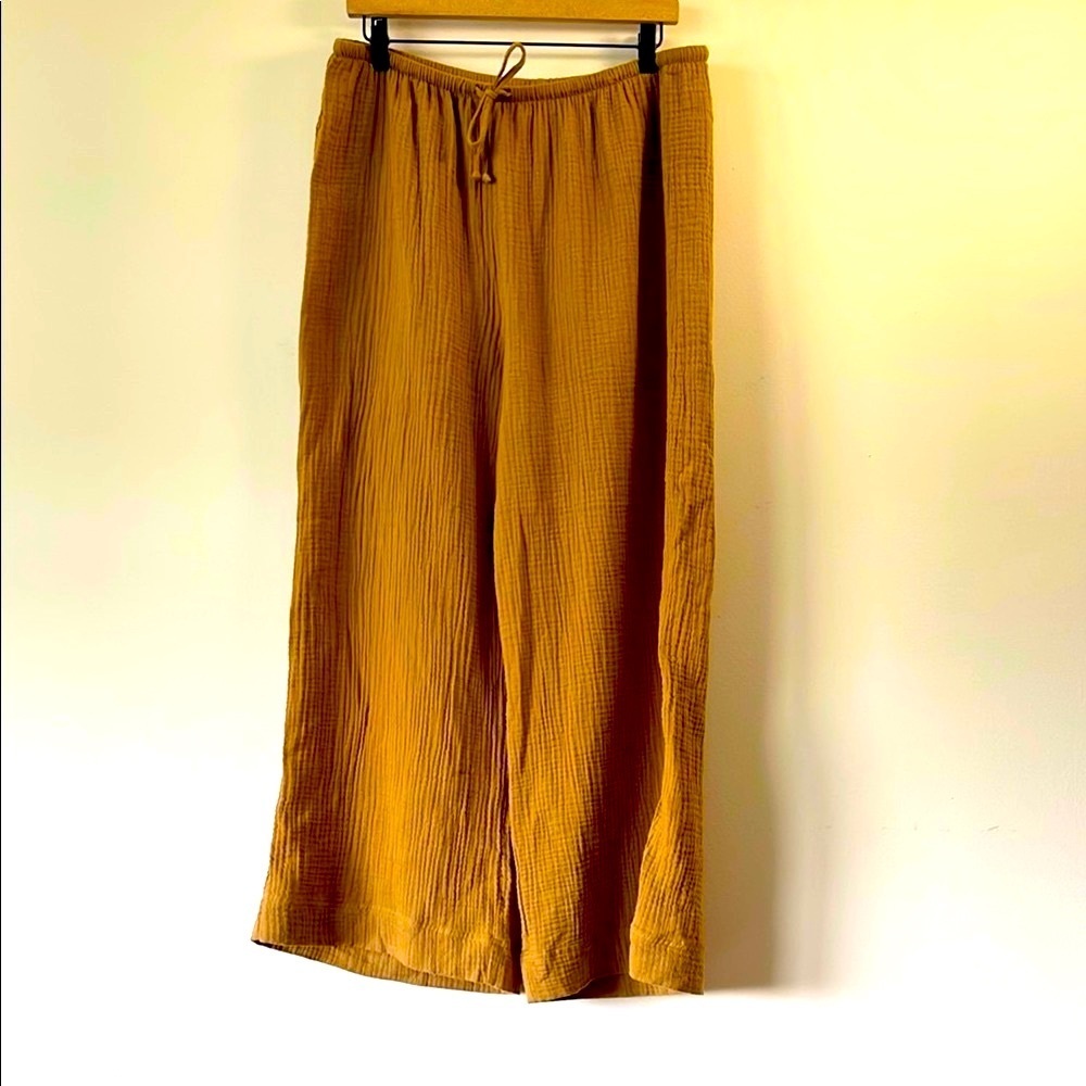 Z Supply Tan Chinos Relaxed Wide-Leg Fit by Anthropology